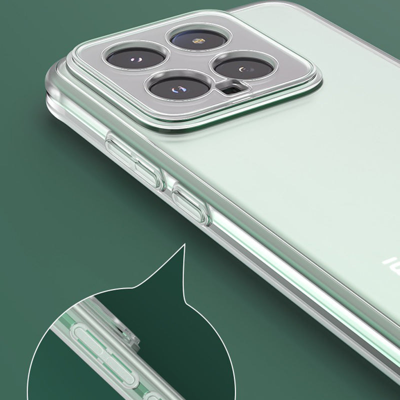 Q.COO For Xiaomi 14 Pro Protective Case Anti-Scratch Soft TPU Phone Cover Q.COO For Xiaomi 14 Pro Protective Case Anti-Scratch Soft TPU Phone Cover